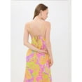 thumbnail image 3 of Floral Cross Neck Spaghetti Strap Maxi Dress, 3 of 5