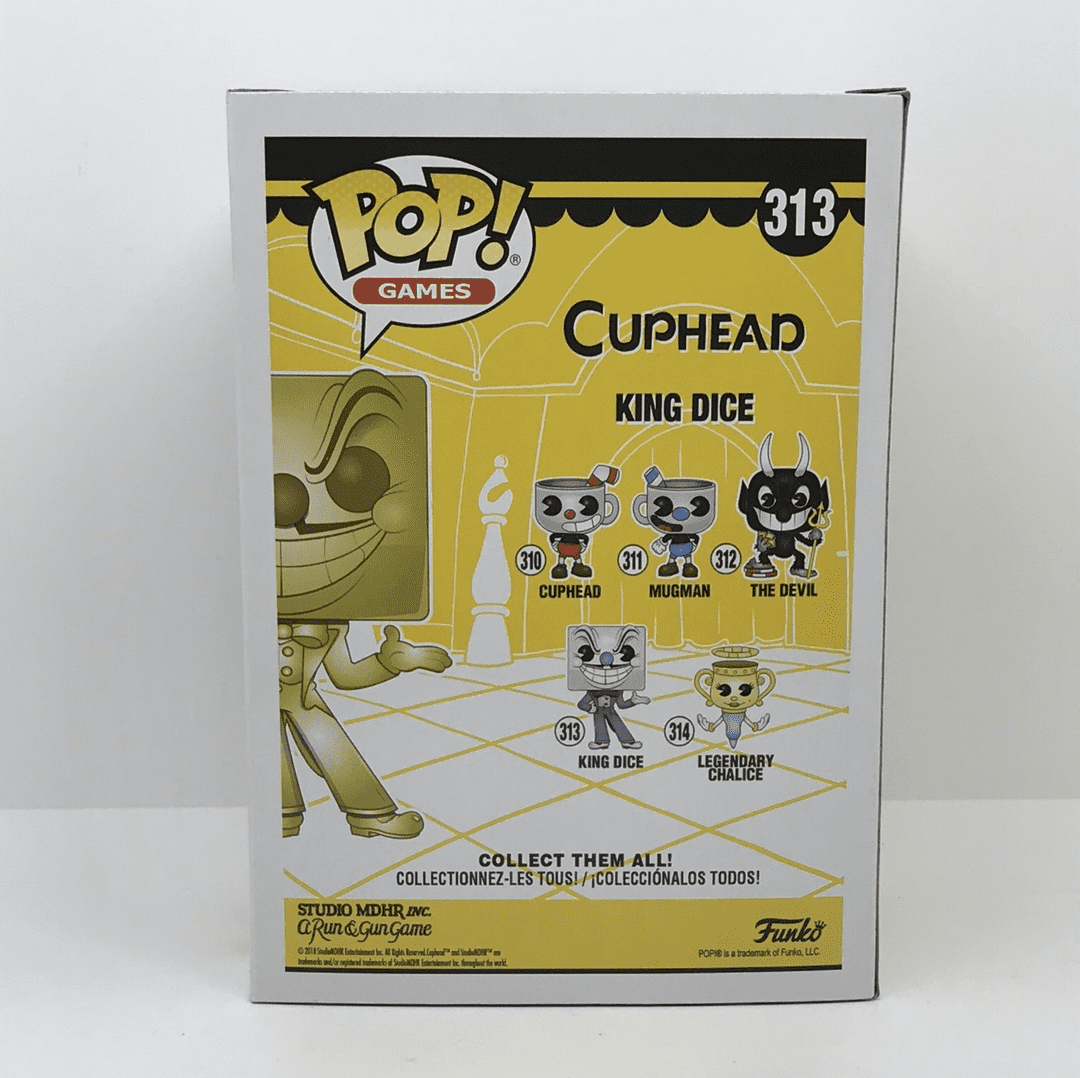 SEP178751 - POP CUPHEAD KING DICE VINYL FIGURE - Previews World