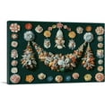 thumbnail image 1 of ARTCANVAS Masques Made With Seashells Canvas Art Print by Jan Van Kessel Elder - Size: 40" x 26" (1.50" Deep), 1 of 9