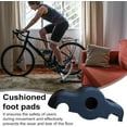 thumbnail image 2 of HUGFEGWE Indoor Bike Trainer Support Accessories, Stationary Bike Stand Core Rocker Feet, Shock Absorbing, Anti-Slip Natural Riding Set for Bicycle Trainer CJB91-123142, 2 of 9