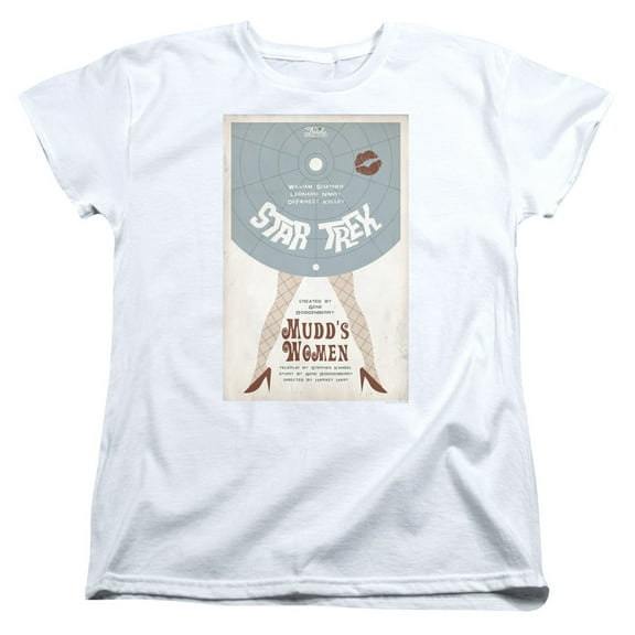 Star Trek Tos Episode 6 Women's T-Shirt White