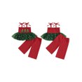 thumbnail image 2 of Toddler Baby Girl Halloween Christmas Outfit Smocked Spaghetti Strap Tank Top Wide Leg Pants Set, 2 of 8