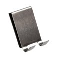 thumbnail image 3 of Gancho de acero inoxidable para puerta de ducha, colgador de puerta para oficina, fácil instalación, multifunción, doble cara, para toallas y batas. Plata, 3 of 8