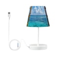 thumbnail image 3 of Outside The Window Desk Lamp 3 Color Modes LED Table Lamp Nightstand Reading Light for Bedroom Living Room, 3 of 8