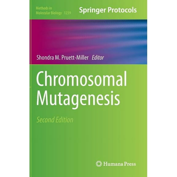 Methods in Molecular Biology Chromosomal Mutagenesis, Book 1239, (Hardcover)