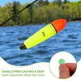 thumbnail image 4 of Uxcell Fishing Slip Bobbers, EVA Foam Bobbers with Fish Beads for Carp Bass Fishing 1.8 oz, 4 of 7