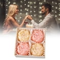 thumbnail image 2 of SSNTSY Aromatherapy Candle Box, Rose Candles Gift Box, 4 Pack Flower Shaped Candle for Mom, Dad Gifts, Valentines Day Decorations, 2 of 4