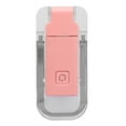 thumbnail image 4 of Falleo Clearance LED Bookmark Light USB Rechargeable 3 Brightness Warm White Light Portable Clip On Reading Lamp for Night Reading Pink, 4 of 5