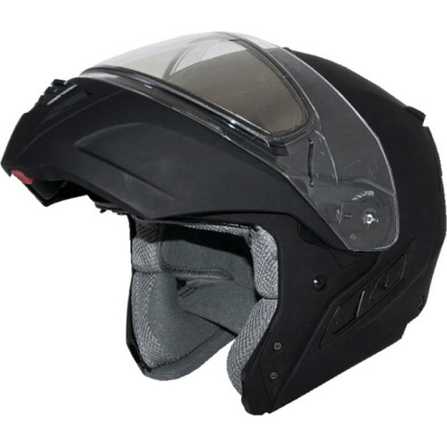 Zox Helmets Condor SVS Solid Snow Helmet with Dual Lens Shield Small Matte Black