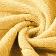 thumbnail image 4 of Soft Absorbent Polyester Towel | Thickened Face & Body Towel for Bathroom, Spa & Gym | 75x35 cm Gray, Yellow, White, Green | 1-Piece Household Towel, 4 of 6