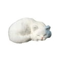 thumbnail image 2 of Elainilye Cat Stuffed Animals, Realistic Sleeping Cat Plush Toys Handmade Lifelike Cat Birthday Gifts for Boys and Girls 4-12 - White, 2 of 6