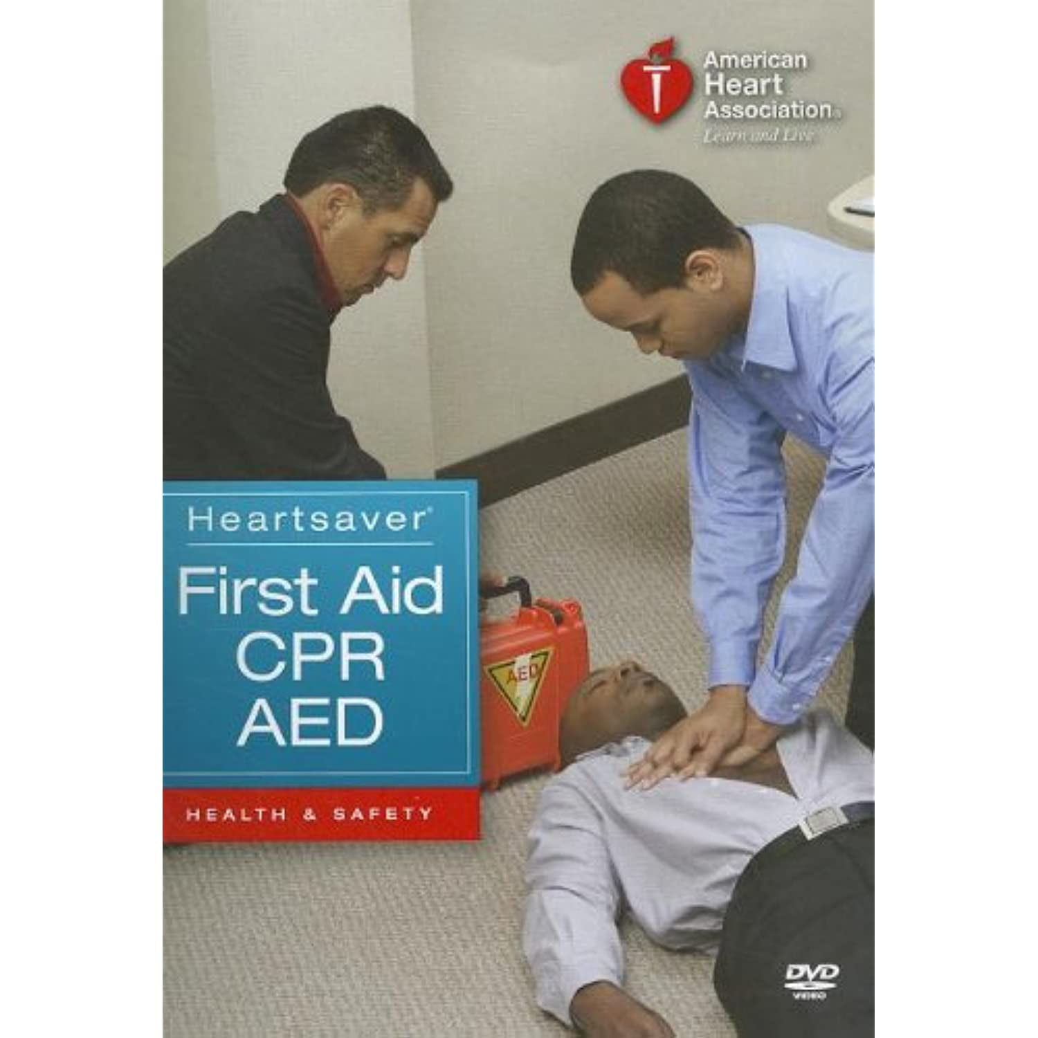 Heartsaver First Aid CPR AED (DVD, 2Disc Set) NEW