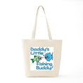 thumbnail image 6 of CafePress - DADDY's LITTLE FISHING BUDDY! Tote Bag - Unisex Canvas Tote Bag, Beige, 1-Piece, 6 of 7