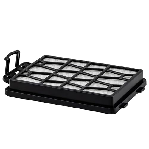 Filtro de repuesto OVENTE para aspiradora ST1600B (paquete de 1), atrapa eficazmente partículas pequeñas, fácil de quitar e instalar, negro ACPST16712