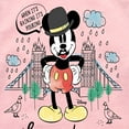 thumbnail image 3 of Disney Standard - Mickey & Friends - London When It's Raining - Toddler And Youth Girls Raglan Graphic T-Shirt, 3 of 4