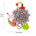 thumbnail image 4 of Plumora Plush Hedgehog Pull String Toy - Stroller and Car Seat Hanging, Crib Toys, Soft Stuffed Animal with Bell, Great for Infant Grasping, Safe Non-Toxic, Cute Plushies., 4 of 5