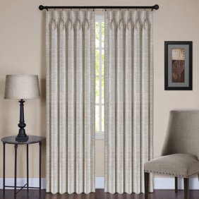 Chf Industries Marquee Faux Silk Pinch Pleat Curtain Panel