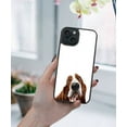 thumbnail image 5 of WIRESTER Shockproof Soft Rubber Cover Case for Apple iPhone 15 6.1" 2023 (NOT FIT Apple iPhone 15 Plus 6.7" 2023), Basset Hound Dog, 5 of 5