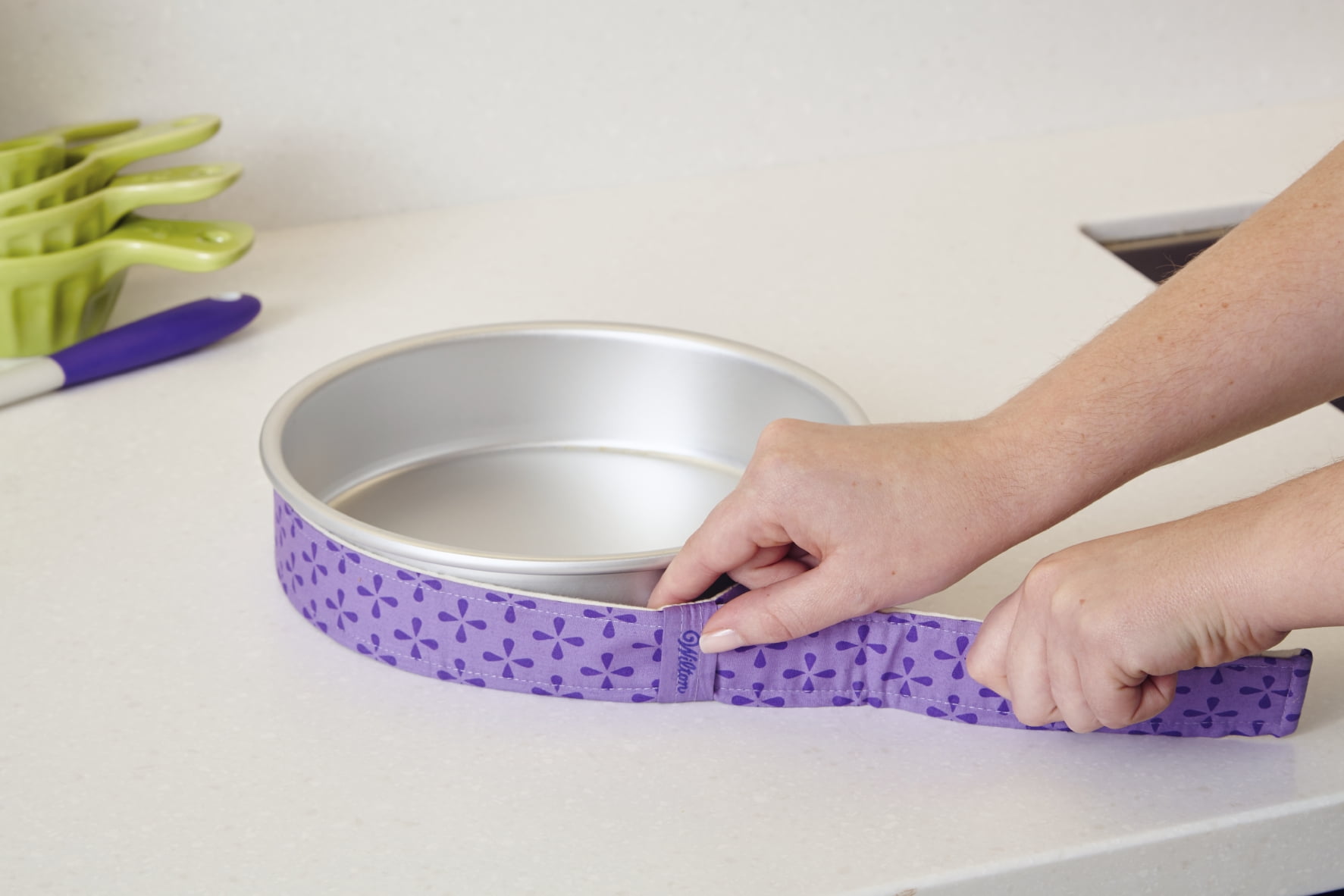 Baking Tray Cake Pan Belt Cake Pan Strips Bake Even Belt Cakes