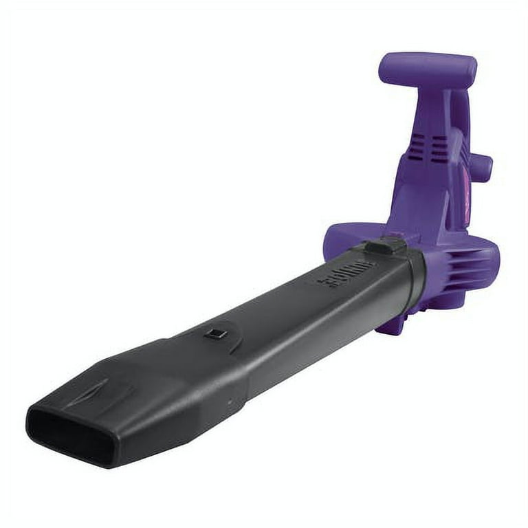 Sun Joe 250 MPH 440 CFM 14 Amp Electric Handheld Blower/Vacuum/Mulcher with Gutter Attachment in Purple (Factory Refurbished) Sun Joe 250 MPH 440 CFM 14 Amp Electric Handheld Blower/Vacuum/Mulcher with Gutter Attachment in Purple (Factory Refurbished)