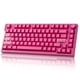 thumbnail image 1 of Teclado Gamer Inalámbrico YUNZII RT75 PRO Hall Effect Rosa, 1 of 9