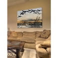 thumbnail image 3 of "Geese in Flight" Painting Print on Wrapped Canvas, 3 of 7