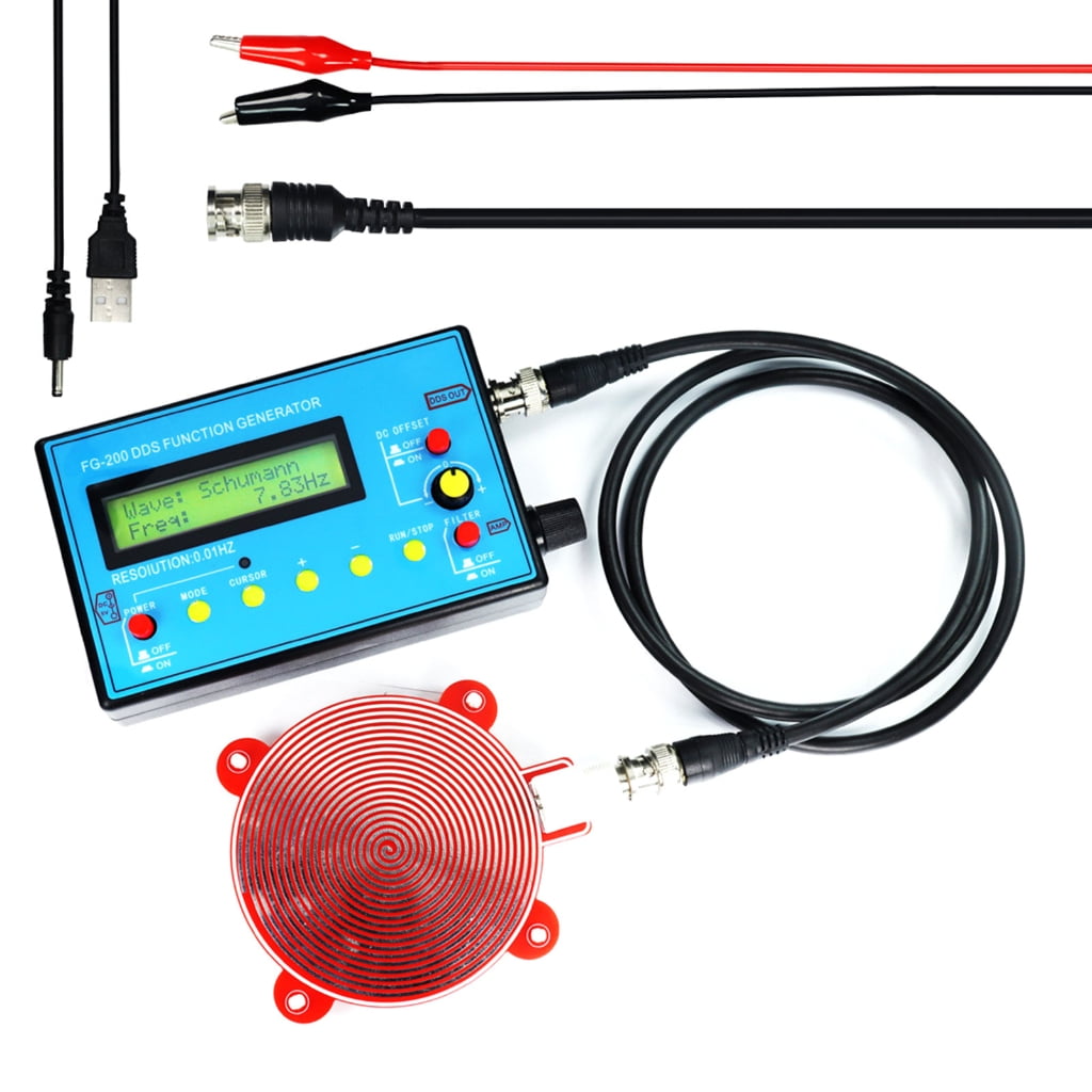 0.01Hz-500kHz DDS Signal Generator with Schumann Resonator Frequency Generator for Oscilloscope Calibration Audios Test