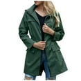 thumbnail image 1 of Women's Hooded Jacket with Zipper Pockets for Outdoor Mountaineering Activities, 1 of 7