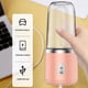 thumbnail image 1 of Batería de Cocina Exprimidor eléctrico portátillicuadoramezclador de frutasexprimidor (taza individual rosa) Likrtyny Libre de BPA, 1 of 6