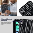 thumbnail image 7 of Case for iPad mini 6th Gen 8.3" 2021 / mini 7th Gen (A17 Pro) 2024 8.3", Luxury Slim Fit TPU Back Protective Shock-Absorption Corner Protection Lightweight Soft Cover, Black, 7 of 7