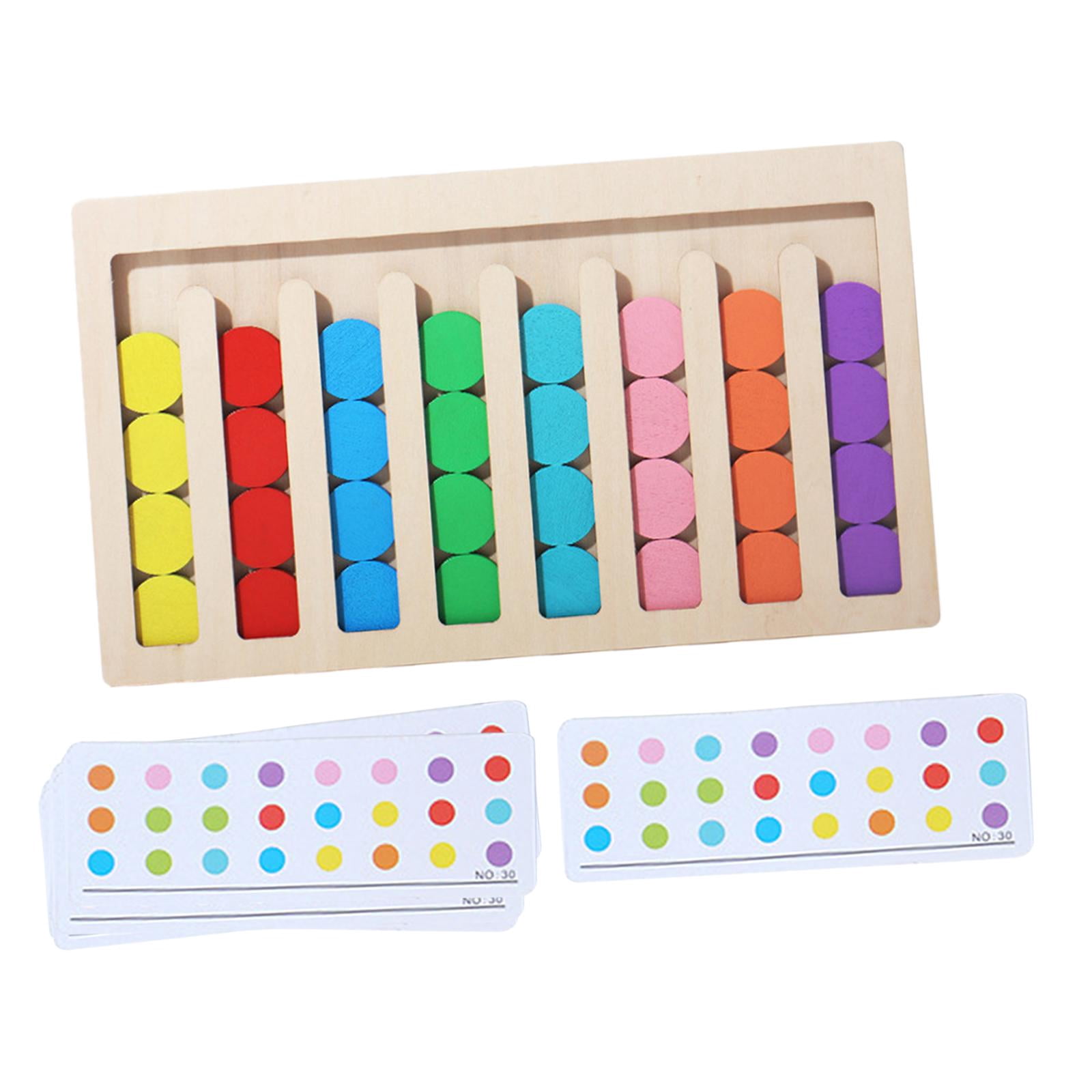 Jouet Montessori 8 En 1 En Bois - Jeux Éducatifs Pour Enfants 1-4 Ans, Développe Motricité, Logique, Sensoriel - 4