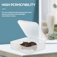 thumbnail image 4 of TABLETREANDS 3Ud Plastic Storage Boxes White Multi-Functional Easy to Open and Convenient Use, 4 of 7