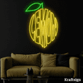 thumbnail image 3 of Craftnamesign Lemon Neon Sign, Fruit Shop Decor, Lemon Shop LED Signs, 3 of 4