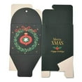 thumbnail image 3 of MATROOY 20Sets Christmas Treat Boxes 9cm Xmas Candy Cardboard Gift Box with Window-Christmas Wreath, 3 of 3