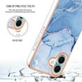 thumbnail image 5 of Case for Samsung A56 case,Hard IMD Marble Pattern Fashion Design Case for Girls,Enhanced Camera and Screen Protection Cover, 5 of 6