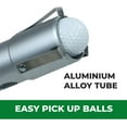 thumbnail image 3 of Mobile Pro Shop Shag Bag Golf Ball Retriever – Shag Bags for Golf Balls w/ Aluminum Tube & Handle - Holds up to 80 Balls, Black, 3 of 8
