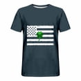 thumbnail image 3 of Njoeus Shirts for Men, Men's American Flag Patriotic T Shirt Men Short Sleeve 4Th Of July Tshirts Usa Flag Graphic Tees Shirt Mens Big & Tall Gym Tops 3X 4X 5X Navy Clearance, 3 of 3