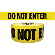 Sim Supply Barricade Tape,Yellow-Black,1000ft x 3In B3104Y1828-200 B3104Y1828-200 ZO-G4121293