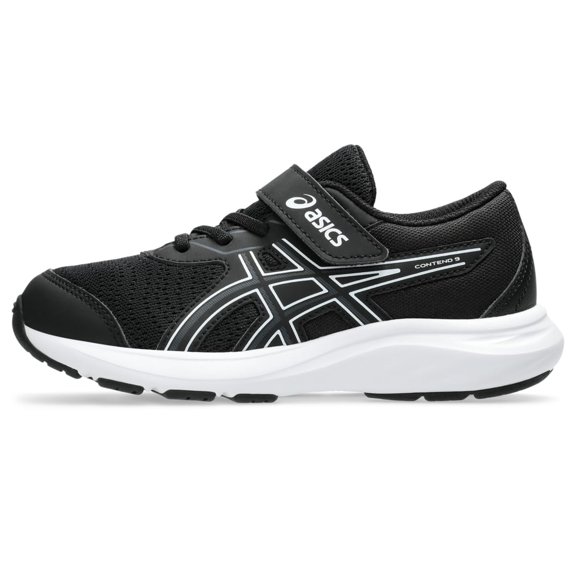 Zapatillas de Running ASICS Contend 9 Preescolar Negro/Blanco