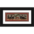 thumbnail image 1 of Lewis, Kim 32x14 Black Ornate Wood Framed with Double Matting Museum Art Print Titled - Fresh Picked, 1 of 4