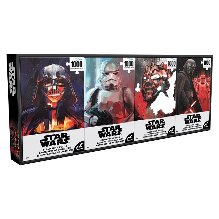 Star Wars Collector's Puzzle Set – 4-Pack (1000 Pieces Each