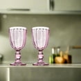 thumbnail image 2 of twill-pink-goblet-set-of-4, 2 of 2