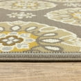 thumbnail image 4 of Oriental Weavers Bali 1'9" x 3'9" Machine Woven Rug in Gray, 4 of 9