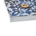 thumbnail image 5 of S/4 Abstract Blue, White, and Gold Wall Decor Accents, 9.5x9.5", 5 of 6