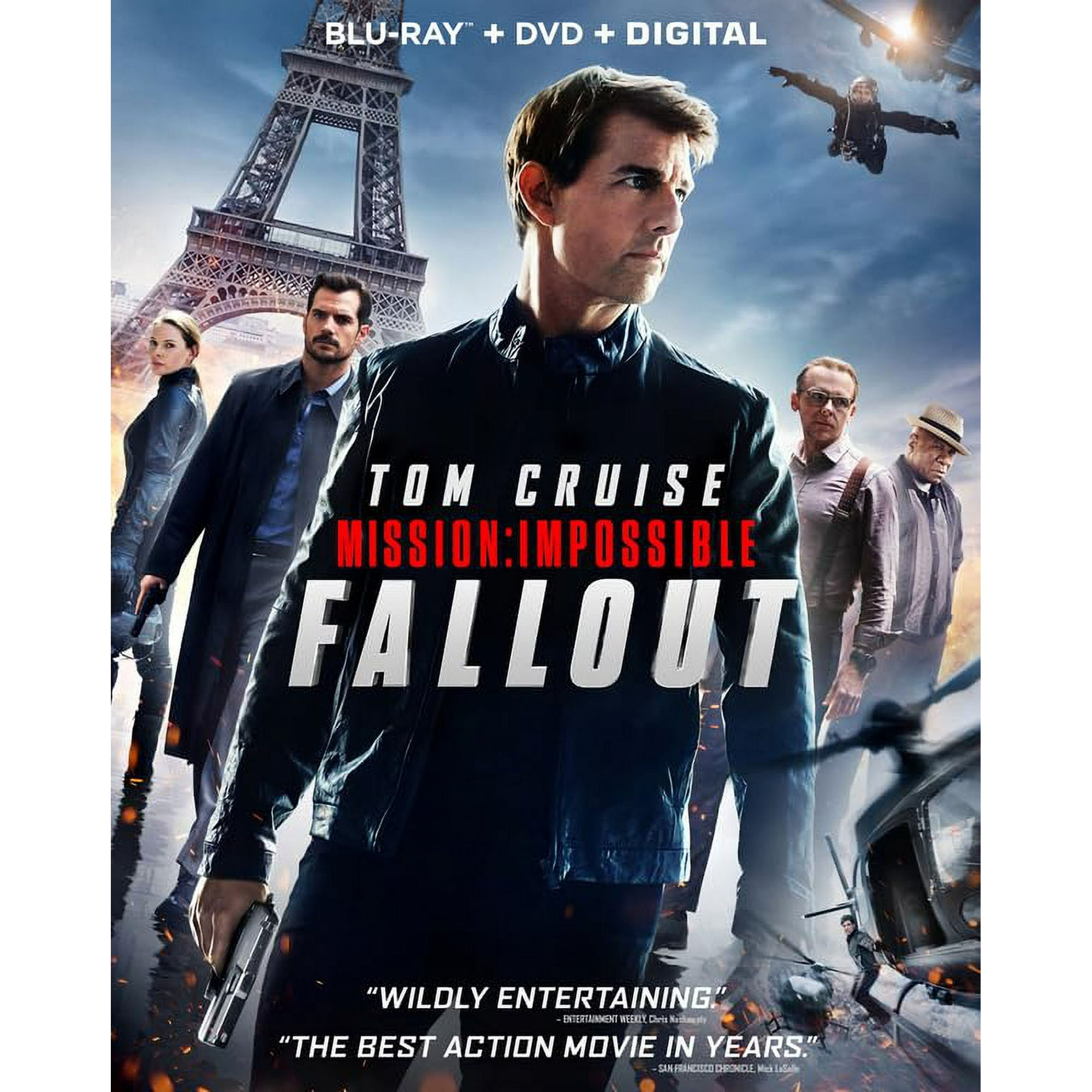 Mission Impossible Fallout BLU RAY With DVD Widescreen 3 Pack Ac 3 Dolby Digital Amaray Case Digital Copy Dolby Dubbed Subtitled Walmart