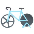 thumbnail image 1 of Stainless Steel Pizza Cutter,Stainless Steel Innovative Bicycle Kitchen Tool Pizza Cutter Wheel Meticulously Designed, 1 of 8