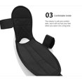 thumbnail image 4 of Ergonomic Design Yoga Stretch Band - Ankle Protect 7 Loops Hamstring Stretcher, Flexibility Breathable Foot Trainer Tape (Blue), 4 of 7