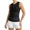 Black, variant on Qualidyne Women’s Sleeveless Cycling Base Layer, Ultra-Light Mesh Bike Undershirt with Quick-Dry Moisture-Wicking Stretch