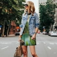 thumbnail image 4 of KLL Lake Forest Dinosaur Pattern Womens Summer Dresses 2025,Loose Round Neck Sleeveless Sundresses Tank Dresses with Pockets, 4 of 7