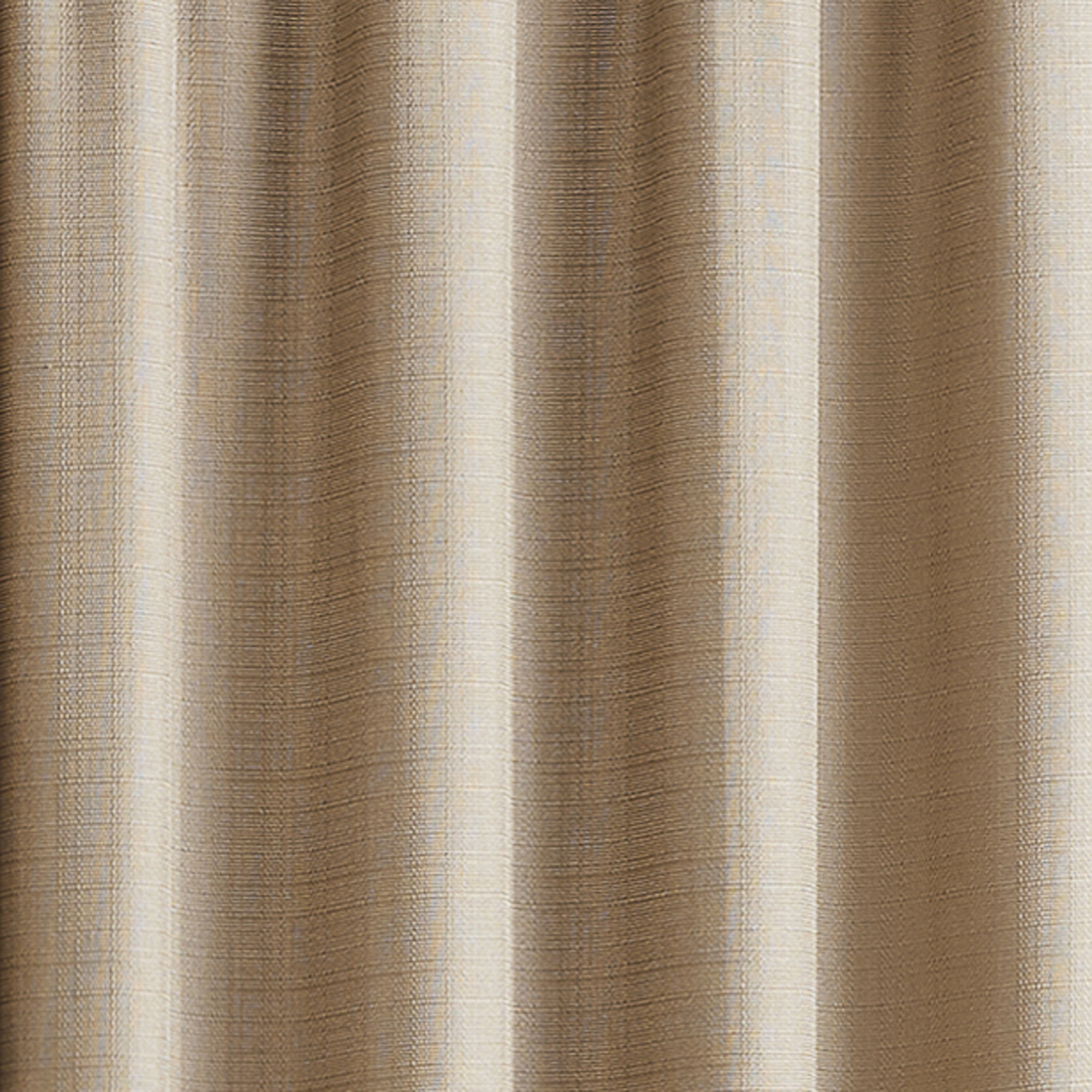 Mainstays Southport Beige Solid Color Light Filtering Rod Pocket Curtain Panel Pair, 40" x 63" - image 4 of 9